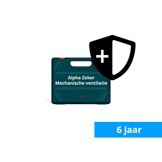 Alpha Zeker Plus+: Mechanische ventilatie