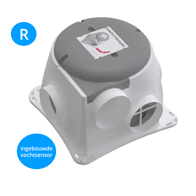 Zehnder ComfoFan Silent - 450 m³/h - Randaarde
